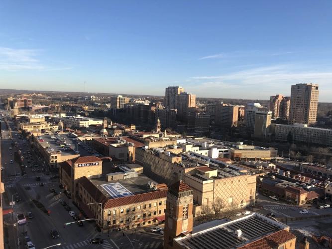 Country Club Plaza from above
